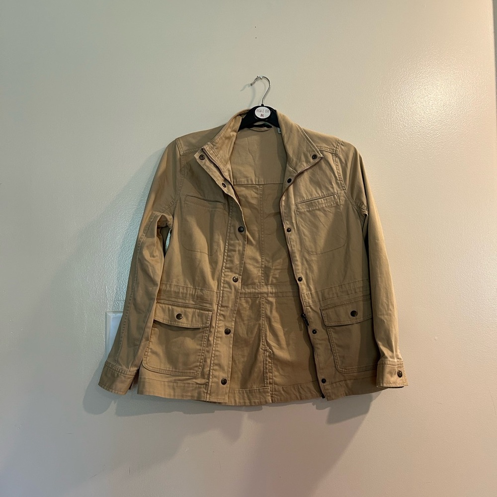 L.L. Bean Khaki Utility Jacket
